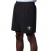 New Orleans Saints MSX by Michael Strahan Black Tryout Performance Shorts