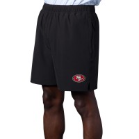 San Francisco 49ers MSX by Michael Strahan Black Tryout Performance Shorts