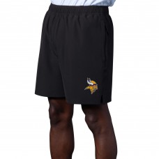 Minnesota Vikings MSX by Michael Strahan Black Tryout Performance Shorts