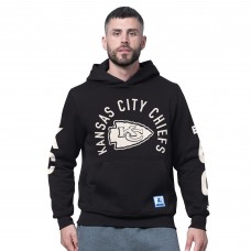 Kansas City Chiefs Starter Black Handoff Fleece Hoodie Sweatshirt
