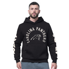 Толстовка Carolina Panthers Starter Black Handoff Fleece Sweatshirt Толстовка Carolina Panthers Starter Black Handoff Fleece Sweatshirt