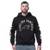 Толстовка Carolina Panthers Starter Black Handoff Fleece Sweatshirt Толстовка Carolina Panthers Starter Black Handoff Fleece Sweatshirt