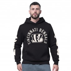Cincinnati Bengals Starter Black Handoff Fleece Hoodie Sweatshirt