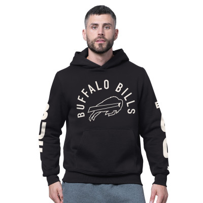 Толстовка Buffalo Bills Starter Black Handoff Fleece Sweatshirt