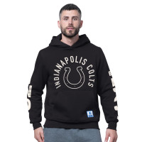 Indianapolis Colts Starter Black Handoff Fleece Hoodie Sweatshirt