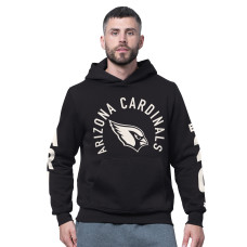 Толстовка Arizona Cardinals Starter Black Handoff Fleece Sweatshirt Толстовка Arizona Cardinals Starter Black Handoff Fleece Sweatshirt
