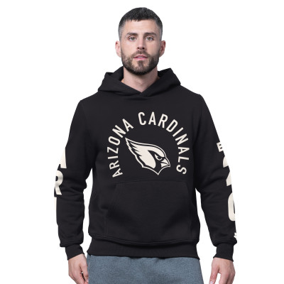 Толстовка Arizona Cardinals Starter Black Handoff Fleece Sweatshirt