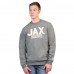Jacksonville Jaguars Starter Charcoal Assist Fleece Crewneck Sweatshirt Jacksonville Jaguars Starter Charcoal Assist Fleece Crewneck Sweatshirt
