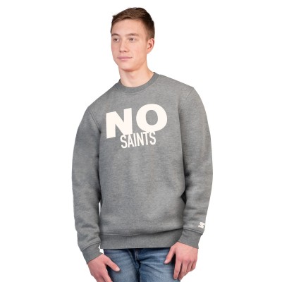 New Orleans Saints Starter Charcoal Assist Sweatshirt