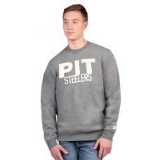 Pittsburgh Steelers Starter Charcoal Assist Sweatshirt