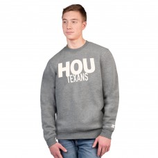 Кофта Houston Texans Starter Charcoal Assist Fleece Crewneck