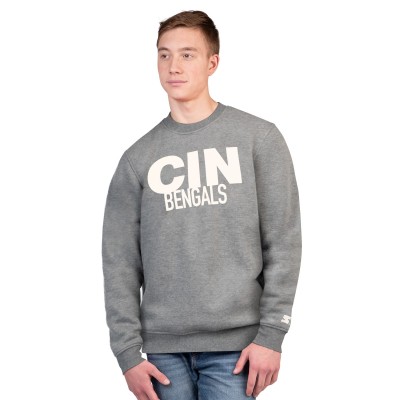 Cincinnati Bengals Starter Charcoal Assist Sweatshirt