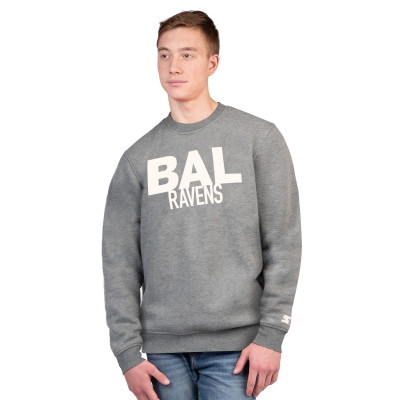 Свитшот Baltimore Ravens Starter Charcoal Assist
