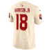 Джерси Marvin Harrison Jr. Arizona Cardinals Nike Rivalries Collection Stitched Limited - Natural