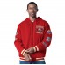 San Francisco 49ers G-III Sports by Carl Banks Scarlet Power Forward Commemorative Full-Zip Hooded Jacket