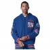 New York Giants G-III Sports by Carl Banks Royal Power Forward Commemorative Full-Zip Hooded Jacket