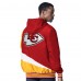 Kansas City Chiefs G-III Sports by Carl Banks Red/Charcoal Dual Threat Reversable Full-Zip Hooded Jacket