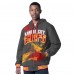 Kansas City Chiefs G-III Sports by Carl Banks Red/Charcoal Dual Threat Reversable Full-Zip Hooded Jacket