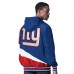 New York Giants G-III Sports by Carl Banks Royal/Charcoal Dual Threat Reversable Full-Zip Hooded Jacket