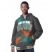 Miami Dolphins G-III Sports by Carl Banks Aqua/Charcoal Dual Threat Reversable Full-Zip Hooded Jacket