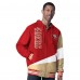 San Francisco 49ers G-III Sports by Carl Banks Scarlet/Charcoal Dual Threat Reversable Full-Zip Hooded Jacket