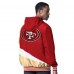 San Francisco 49ers G-III Sports by Carl Banks Scarlet/Charcoal Dual Threat Reversable Full-Zip Hooded Jacket