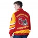 Kansas City Chiefs G-III Sports by Carl Banks Red Prime Time Full-Zip Racing Jacket