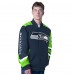 Seattle Seahawks G-III Sports by Carl Banks College Navy Prime Time Full-Zip Racing Jacket
