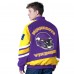 Minnesota Vikings G-III Sports by Carl Banks Purple Prime Time Full-Zip Racing Jacket