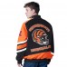 Cincinnati Bengals G-III Sports by Carl Banks Black Prime Time Full-Zip Racing Jacket