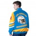 Los Angeles Chargers G-III Sports by Carl Banks Powder Blue Prime Time Full-Zip Racing Jacket