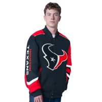 Куртка Houston Texans G-III Sports by Carl Banks Navy Prime Time Racing