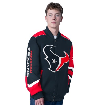 Куртка Houston Texans G-III Sports by Carl Banks Navy Prime Time Racing