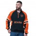 Chicago Bears Starter Navy Prospect Half-Zip Pullover