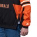 Cincinnati Bengals Starter Black Prospect Half-Zip Pullover