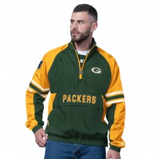 Green Bay Packers Starter Green Prospect Half-Zip Pullover
