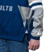 Indianapolis Colts Starter Royal Prospect Half-Zip Pullover