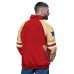 San Francisco 49ers Starter Scarlet Prospect Half-Zip Pullover