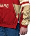 San Francisco 49ers Starter Scarlet Prospect Half-Zip Pullover