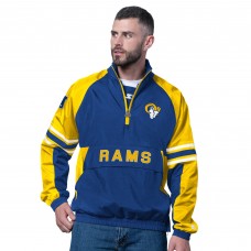 Los Angeles Rams Starter Prospect Half-Zip Pullover - Royal