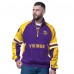 Minnesota Vikings Starter Purple Prospect Half-Zip Pullover