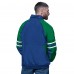 Seattle Seahawks Starter Royal Vintage Logo Prospect Half-Zip Pullover