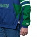 Seattle Seahawks Starter Royal Vintage Logo Prospect Half-Zip Pullover