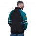Jacksonville Jaguars Starter Black Vintage Logo Prospect Half-Zip Pullover