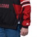 Atlanta Falcons Starter Black Vintage Logo Prospect Half-Zip Pullover