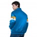 Los Angeles Chargers Starter Powder Blue Triple Option Satin Varsity Full-Snap Jacket