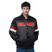 Куртка Atlanta Falcons Starter Black Triple Option Satin Varsity Vintage Logo Full-Snap Куртка Atlanta Falcons Starter Black Triple Option Satin Varsity Vintage Logo Full-Snap