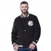 Pittsburgh Steelers Starter Black Blackout Corduroy Full-Snap Varsity Jacket Pittsburgh Steelers Starter Black Blackout Corduroy Full-Snap Varsity Jacket
