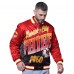 Kansas City Chiefs Starter Red Pass Rush Varsity Full-Snap Jacket