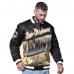 New Orleans Saints Starter Black Pass Rush Varsity Full-Snap Jacket New Orleans Saints Starter Black Pass Rush Varsity Full-Snap Jacket